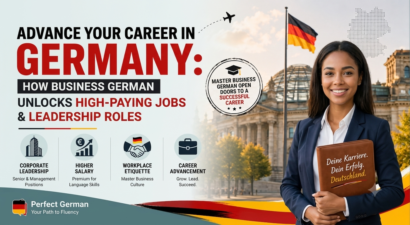 Business German: Unlock Career Growth & High-paying Jobs In Germany